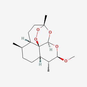 molecular formula C16H26O5 B1665259 alpha-Artemether CAS No. 71939-51-0