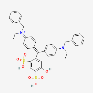 molecular formula C74H70CaN4O14S4 B1665268 C.I. Acid Blue 5 CAS No. 3374-30-9