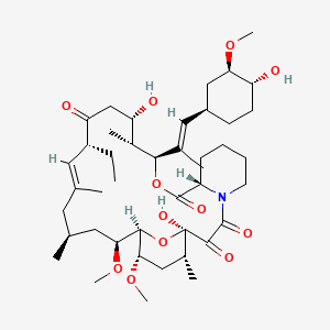 molecular formula C43H69NO12 B1665279 Ascomycin CAS No. 104987-12-4