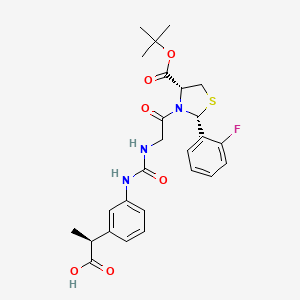 molecular formula C26H30FN3O6S B1665283 Aseripide CAS No. 153242-02-5