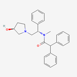 molecular formula C27H30N2O2 B1665285 Asimadoline CAS No. 153205-46-0