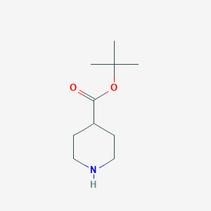 molecular formula C10H19NO2 B166530 Tert-butyl Piperidine-4-carboxylate CAS No. 138007-24-6