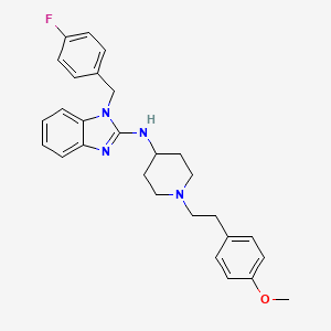 molecular formula C28H31FN4O B1665302 Astemizole CAS No. 68844-77-9