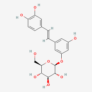 molecular formula C20H22O9 B1665303 Astringin CAS No. 29884-49-9
