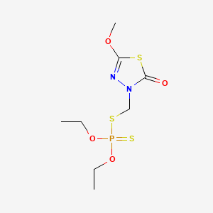 molecular formula C8H15N2O4PS3 B1665306 Athidathion CAS No. 19691-80-6