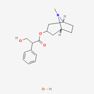 molecular formula C17H24BrNO3 B1665314 Atropine hydrobromide CAS No. 6415-90-3