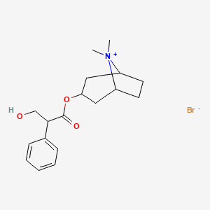 molecular formula C18H26BrNO3 B1665316 Atropine methylbromide CAS No. 2870-71-5