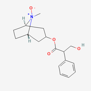 molecular formula C17H23NO4 B1665317 Atropine oxide CAS No. 4438-22-6
