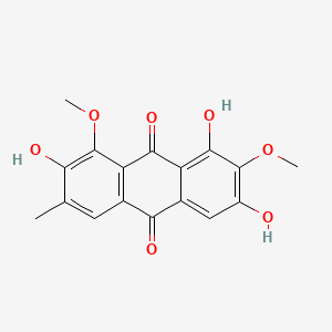 molecular formula C17H14O7 B1665323 Aurantioobtusin CAS No. 67979-25-3