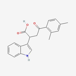 molecular formula C20H19NO3 B1665333 Auxinole CAS No. 86445-22-9