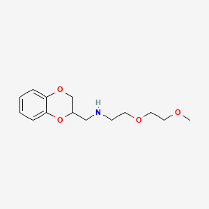molecular formula C14H21NO4 B1665345 Ambenoxan CAS No. 2455-84-7