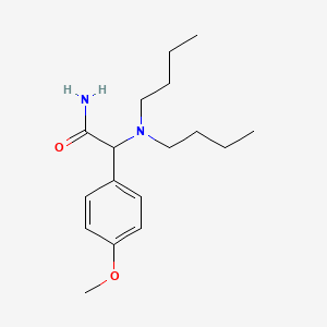 molecular formula C17H28N2O2 B1665346 Ambucetamide CAS No. 519-88-0
