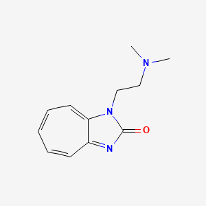 1-[2-(Dimethylamino)ethyl]cyclohepta[d]imidazol-2(1h)-one