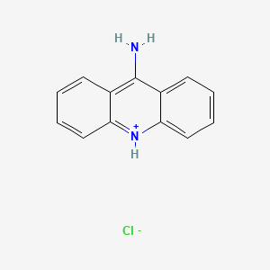 molecular formula C13H11ClN2 B1665355 9-Aminoacridine hydrochloride CAS No. 134-50-9