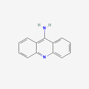 molecular formula C13H10N2 B1665356 9-Aminoacridine CAS No. 90-45-9