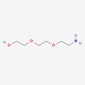 molecular formula C6H15NO3 B1665359 2-[2-(2-Aminoethoxy)ethoxy]ethanol CAS No. 6338-55-2