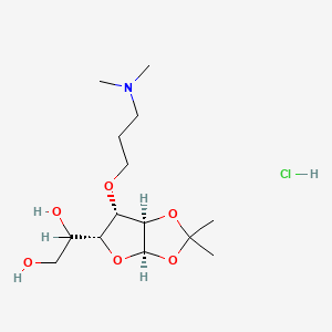 molecular formula C14H28ClNO6 B1665366 Amiprilose Hydrochloride CAS No. 60414-06-4