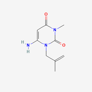 molecular formula C9H13N3O2 B1665367 Amisometradine CAS No. 550-28-7