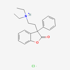molecular formula C20H24ClNO2 B1665375 Amolanone hydrochloride CAS No. 6009-67-2