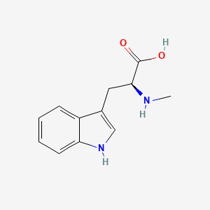 molecular formula C12H14N2O2 B1665380 Abrine CAS No. 526-31-8
