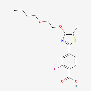 molecular formula C17H20FNO4S B1665382 AC-261066 CAS No. 870773-76-5