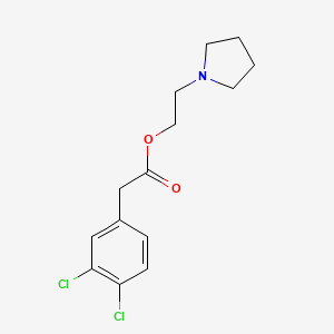 molecular formula C14H17Cl2NO2 B1665393 AC915 CAS No. 259729-84-5