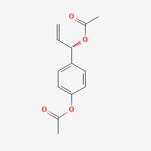 molecular formula C13H14O4 B1665395 Galangal acetate CAS No. 52946-22-2