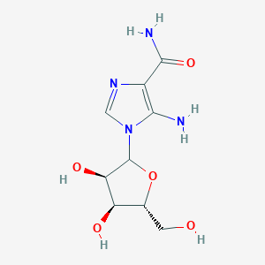 molecular formula C9H14N4O5 B1665397 Acadesine CAS No. 2627-69-2