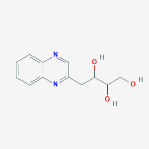 4-(Quinoxalin-2-yl)butane-1,2,3-triol