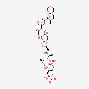 molecular formula C44H68O13S B1665400 Acanthifolicin CAS No. 77739-71-0