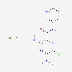 molecular formula C12H14Cl2N6O B1665403 Acdpp hydrochloride CAS No. 37804-11-8