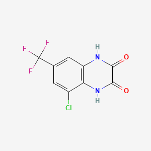molecular formula C9H4ClF3N2O2 B1665404 ACEA1011 CAS No. 153504-72-4