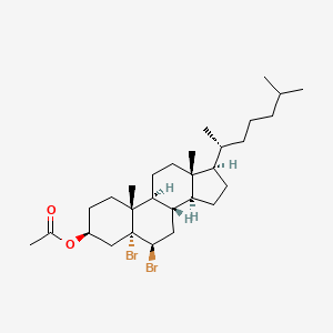 molecular formula C29H48Br2O2 B1665405 Acebrochol CAS No. 514-50-1