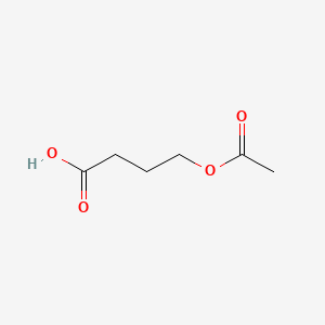 molecular formula C6H10O4 B1665406 Aceburic acid CAS No. 26976-72-7
