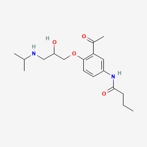 molecular formula C18H28N2O4 B1665407 Acebutolol CAS No. 37517-30-9