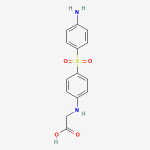 molecular formula C14H14N2O4S B1665413 Acediasulfone CAS No. 80-03-5