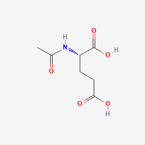 molecular formula C7H11NO5 B1665425 N-Acetyl-L-glutamic acid CAS No. 1188-37-0