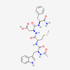 B1665428 Acetyltetragastrin CAS No. 6675-94-1
