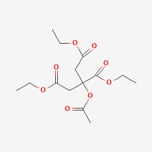 molecular formula C14H22O8 B1665431 Acetyl triethyl citrate CAS No. 77-89-4