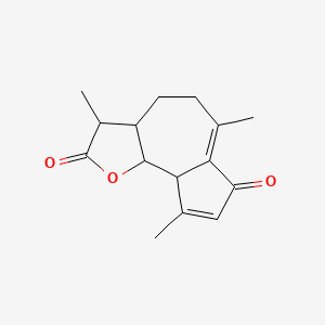 molecular formula C15H18O3 B1665433 Achillin CAS No. 5956-04-7