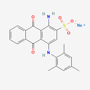 molecular formula C23H19N2NaO5S B1665439 Acid Blue 129 CAS No. 6397-02-0