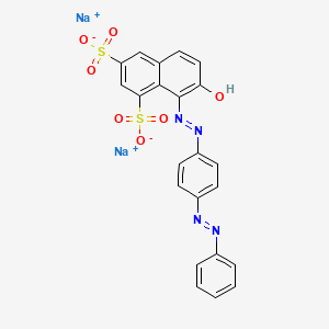 molecular formula C22H14N4Na2O7S2 B1665444 Acid red 73 CAS No. 5413-75-2