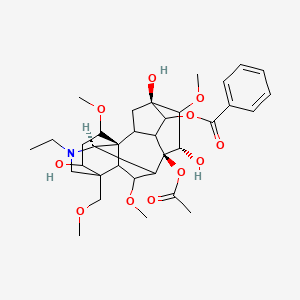 molecular formula C34H47NO11 B1665448 乌头碱 CAS No. 302-27-2
