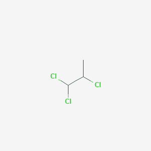 molecular formula C3H5Cl3 B166545 1,1,2-三氯丙烷 CAS No. 598-77-6