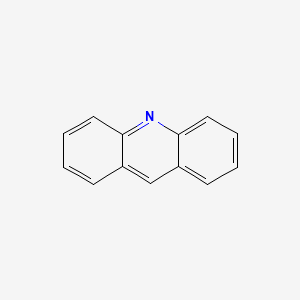 molecular formula C13H9N B1665455 Acridine CAS No. 260-94-6