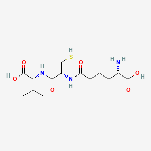 B1665464 l-d-(a-Aminoadipoyl)-l-cysteinyl-d-valine CAS No. 32467-88-2