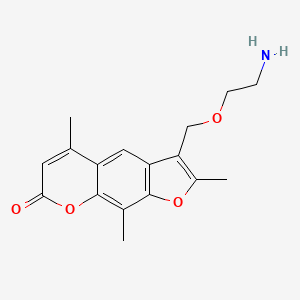 molecular formula C17H19NO4 B1665471 Amotosalen CAS No. 161262-29-9