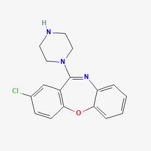 molecular formula C17H16ClN3O B1665473 阿莫西林 CAS No. 14028-44-5