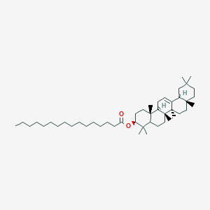molecular formula C46H80O2 B1665491 beta-Amyrin palmitate CAS No. 5973-06-8