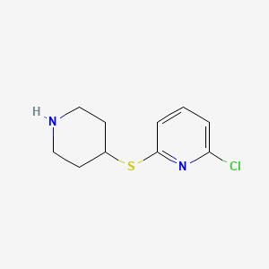 molecular formula C10H13ClN2S B1665510 Anpirtoline CAS No. 98330-05-3
